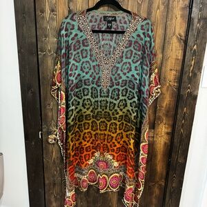 Beautiful Printed Kaftan Coverup